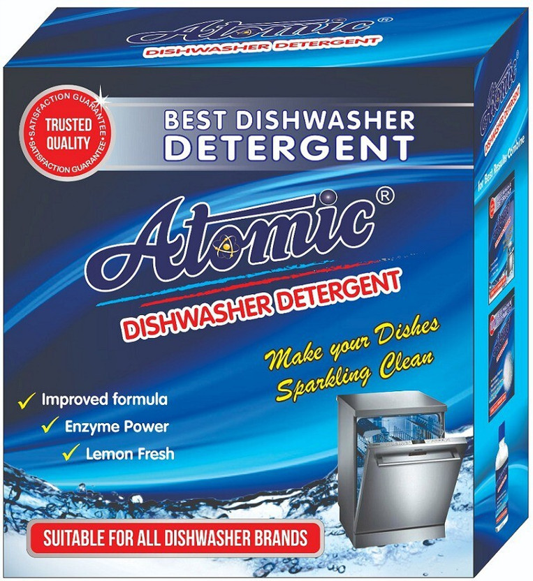 ATOMIC Dishwasher Detergent Powder Dishwashing Detergent(900 g)