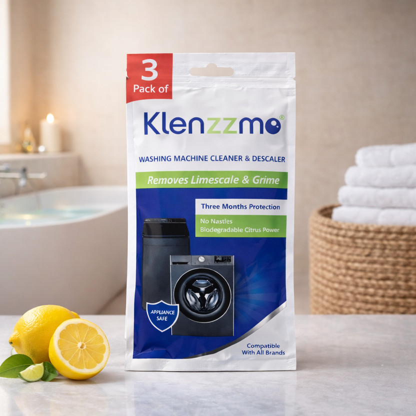 hias Klenzzmo Washing Machine Cleaner & Descaler Removes Limescale Grime Dishwashing Detergent(300 g)