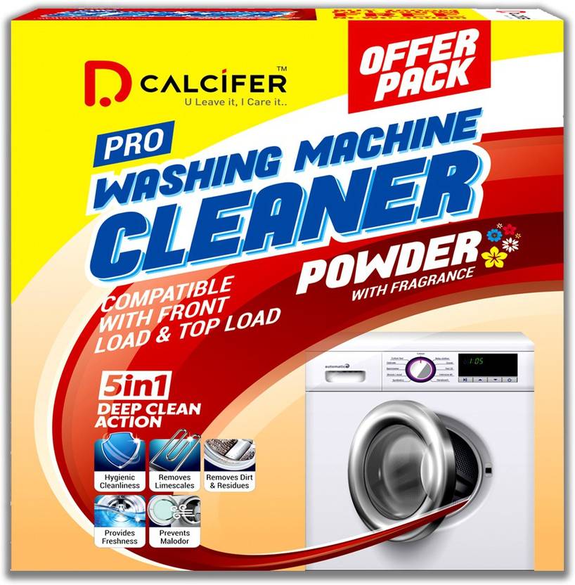 Dcalcifer Washing Machine Drum Cleaning powder 350g Deep Tub Clean Front Top Load Cleaner
