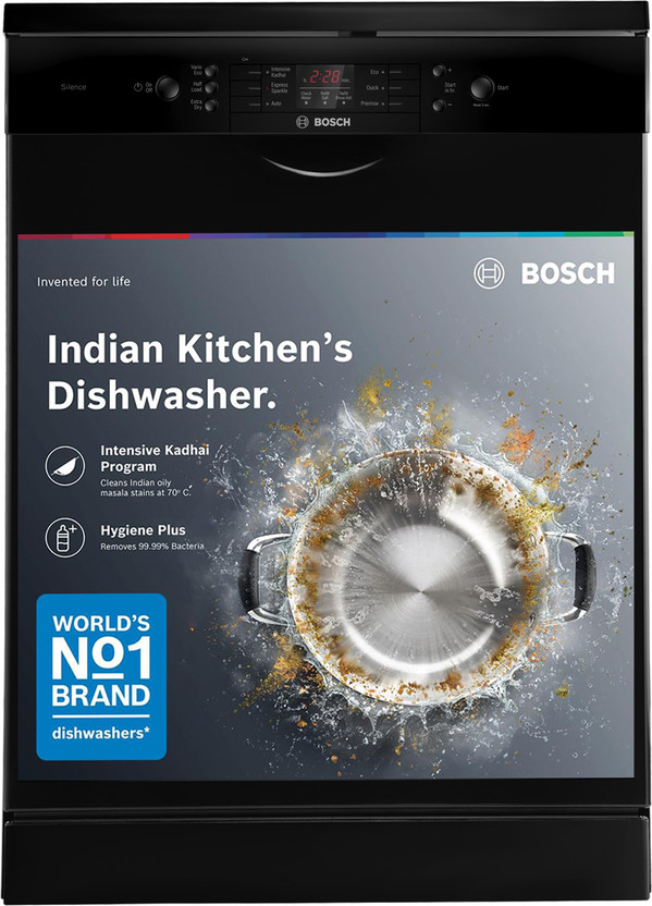 BOSCH SMS66GB01I Free Standing 13 Place Settings Dishwasher