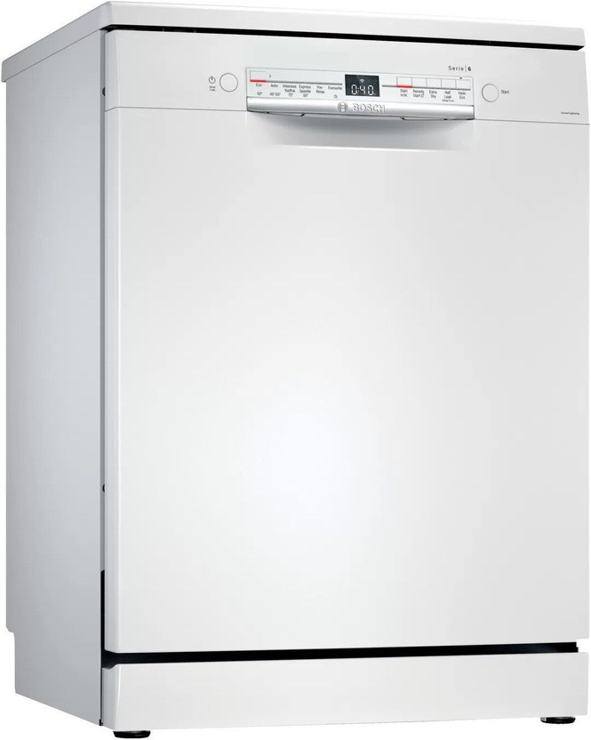 BOSCH SMS6ITW00I Free Standing 14 Place Settings Dishwasher