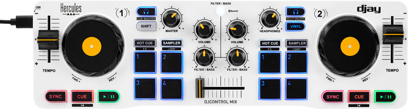 HERCULES Djay Algoriddim dj Wired DJ Controller