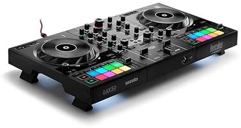 Hercules DJControl Inpulse 500: 2-deck USB DJ controller for Serato DJ & DJUCED (included)