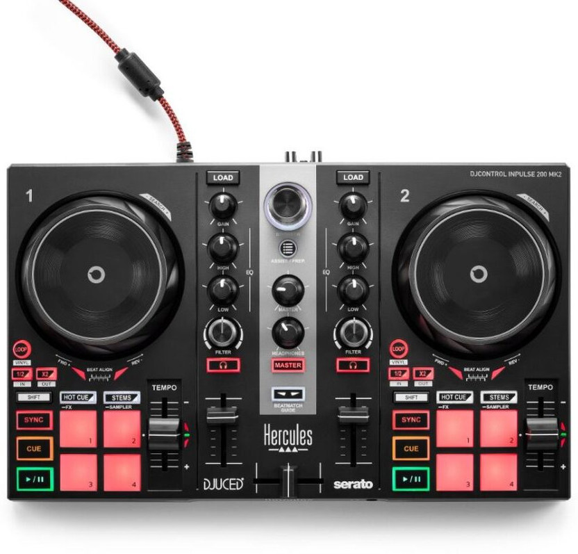 HERCULES Dj Control Inpulse 200 Wired DJ Controller