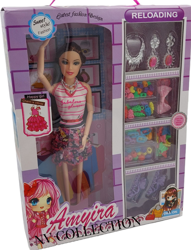 CTC CREATION New Amriya doll set with accessories(multicolor)(Multicolor)
