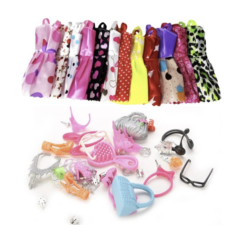 IDREAM IDREAM Doll Dress & Doll Accessories (Combo Pack)(Multicolor) - Flipkart Deal