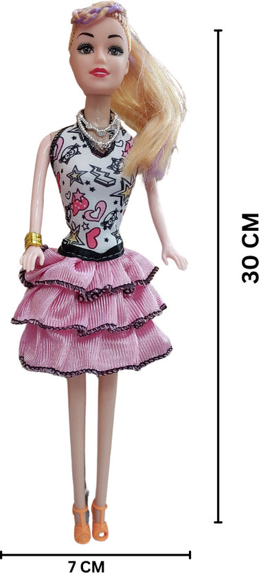NV COLLECTION Beautiful Toy Doll set with clothing and accessories Birthday Gift(Multicolor)