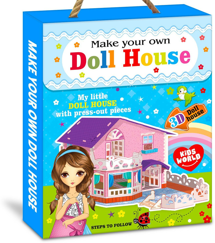 HELLO HELLO FRIEND Make your own 3D Doll House(Multicolor) - Flipkart Deal