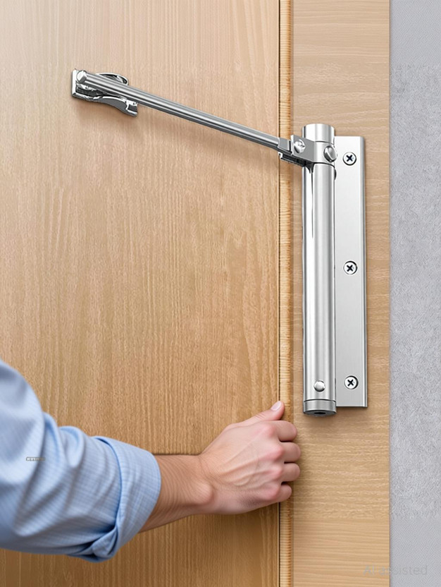 QERINKLE Door Concealed Door Closer