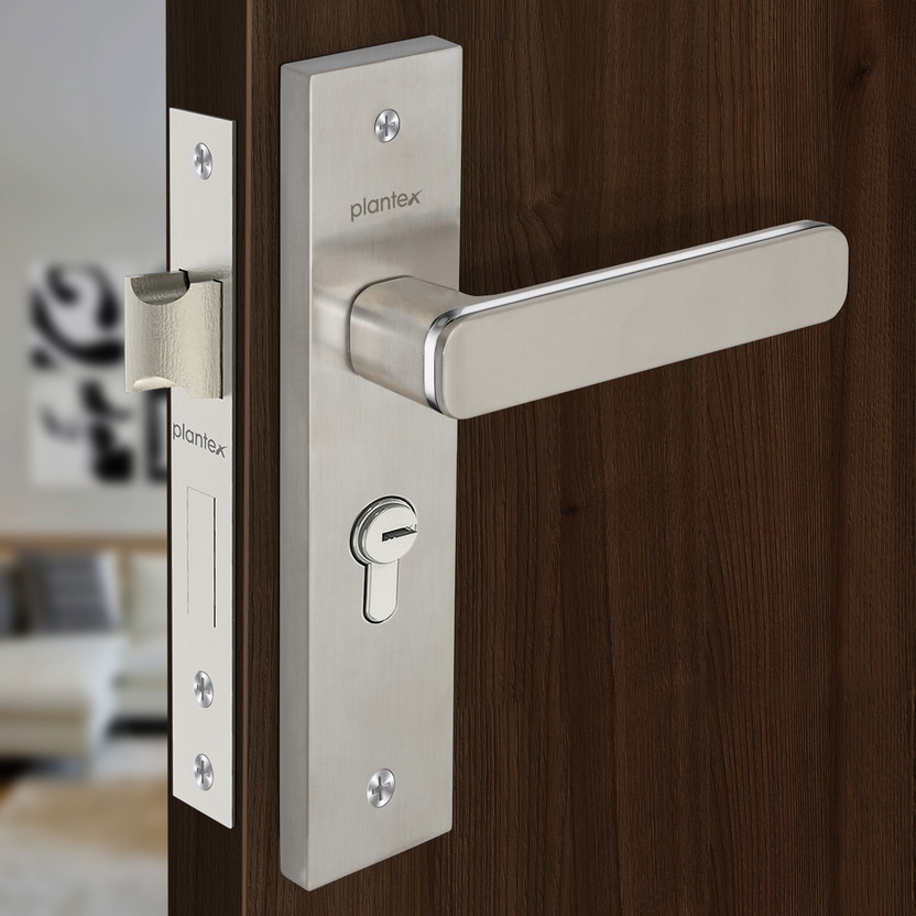 Plantex Zinc Alloy, Brass Chrome Handlesets(Silver)