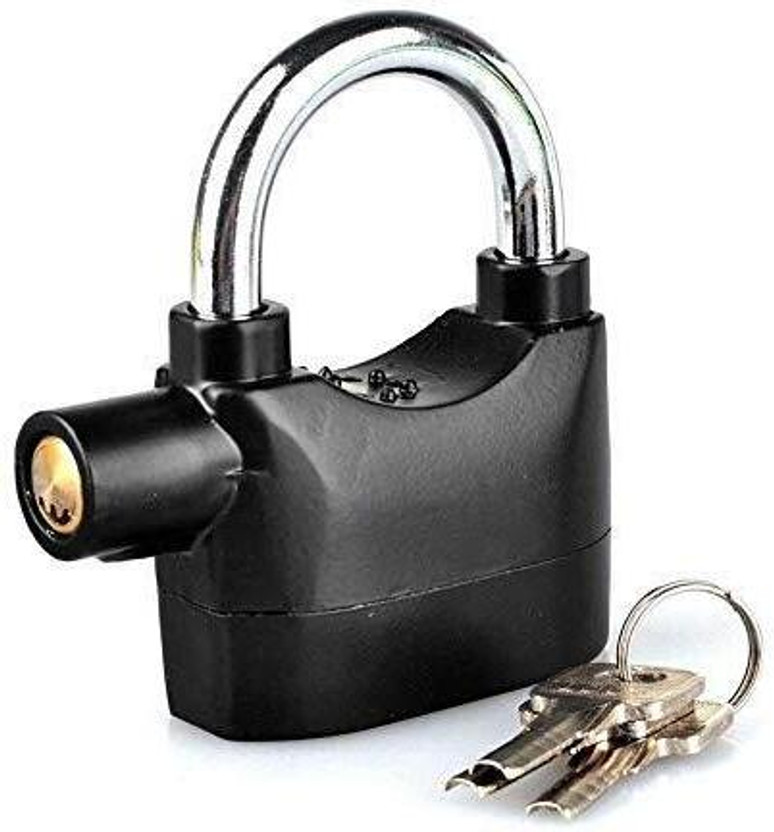 ASTOUND Stainless Steel, Zinc Alloy Metallic Smart Lock(Black)