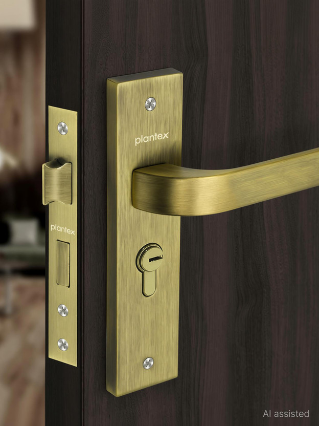Plantex Plantex Brass, Zinc Alloy Glossy Handlesets(Gold) - Flipkart Deal