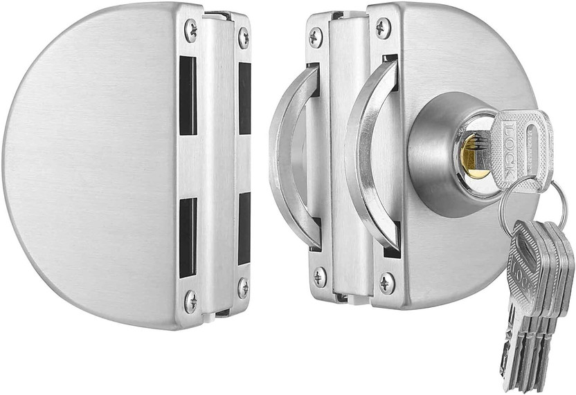 BRVIMA Stainless Steel Glossy Smart Lock(Silver)
