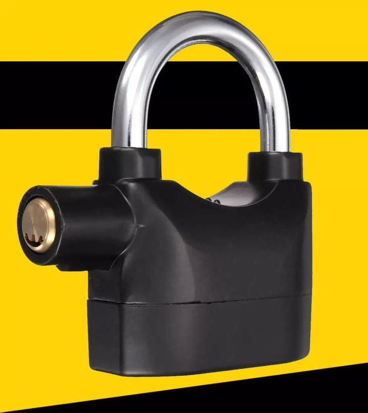ASTOUND Stainless Steel, Zinc Alloy Metallic Smart Lock(Black)