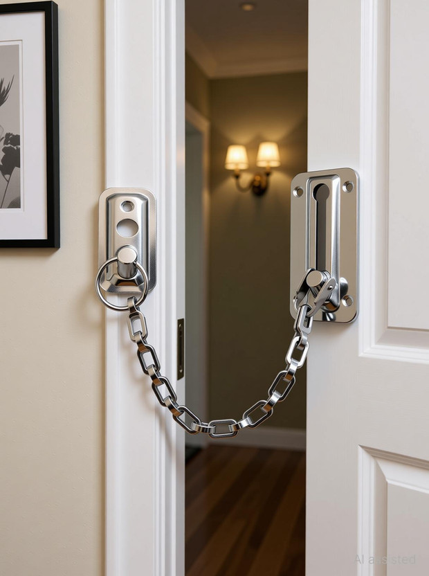 MAHSON Stainless Steel Metallic Deadbolts(Steel)