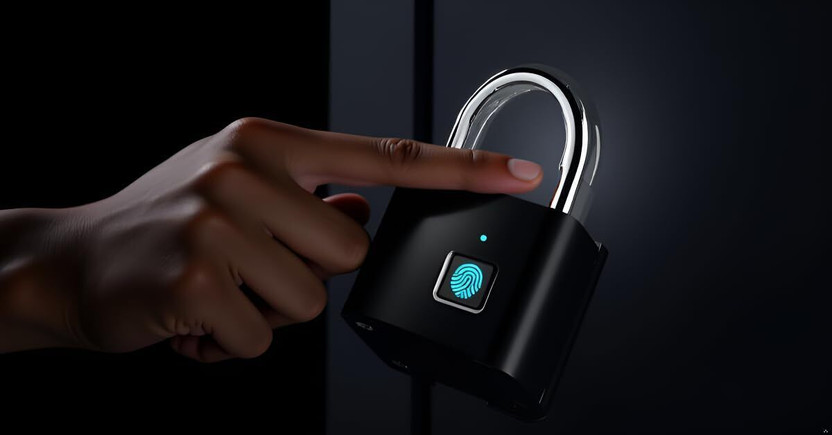 MAQOiW Stainless Steel Polished Smart Lock(Multicolor)