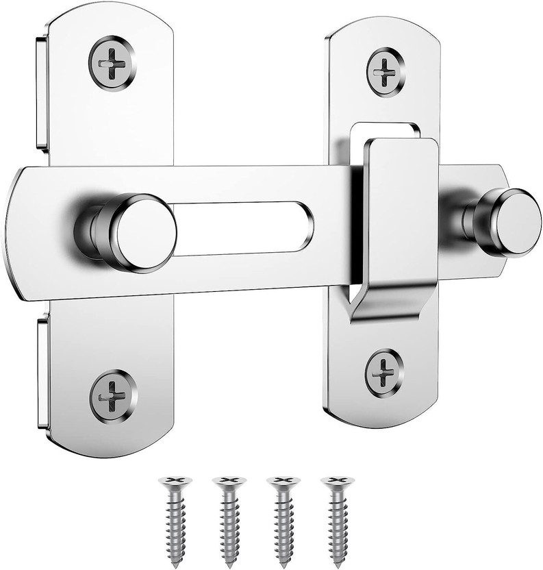 MBVTREADS Latching Draw Hasp Latch(Stainless Steel)