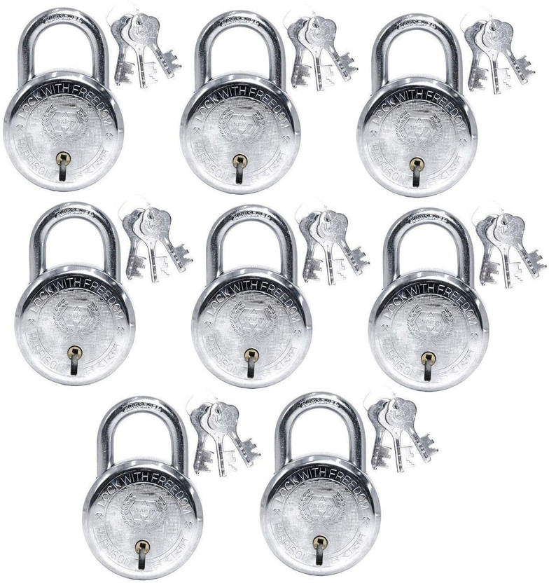 HARRISON Steel Chrome, Glossy Deadbolts(Silver)