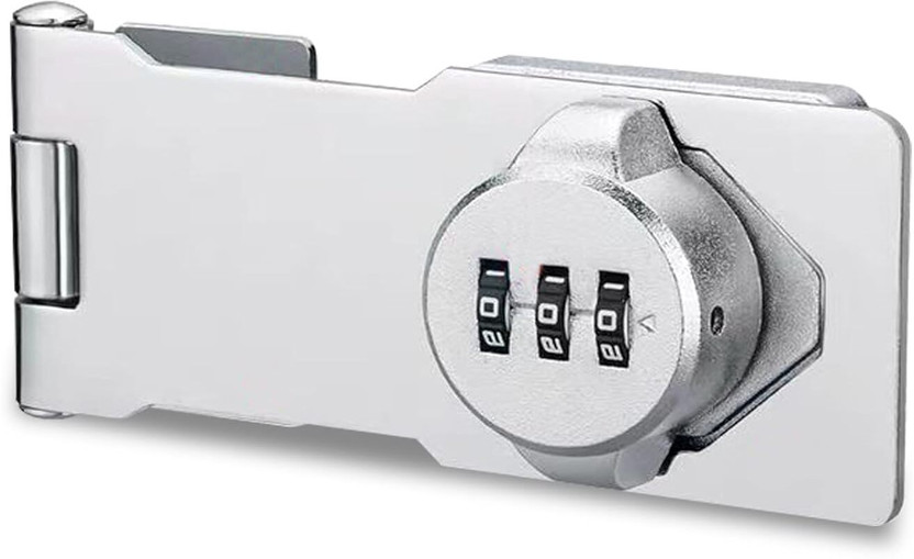 Swashtkon Iron Metallic Smart Lock(Silver)