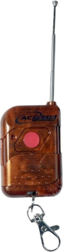 AC Plus Universal 433MHz Remote Control | Compatible with Rim Locks & EM Door Locks | Wireless RF Remote for Access Control Systems | Security & Door Automation Smart Door Lock(Red)