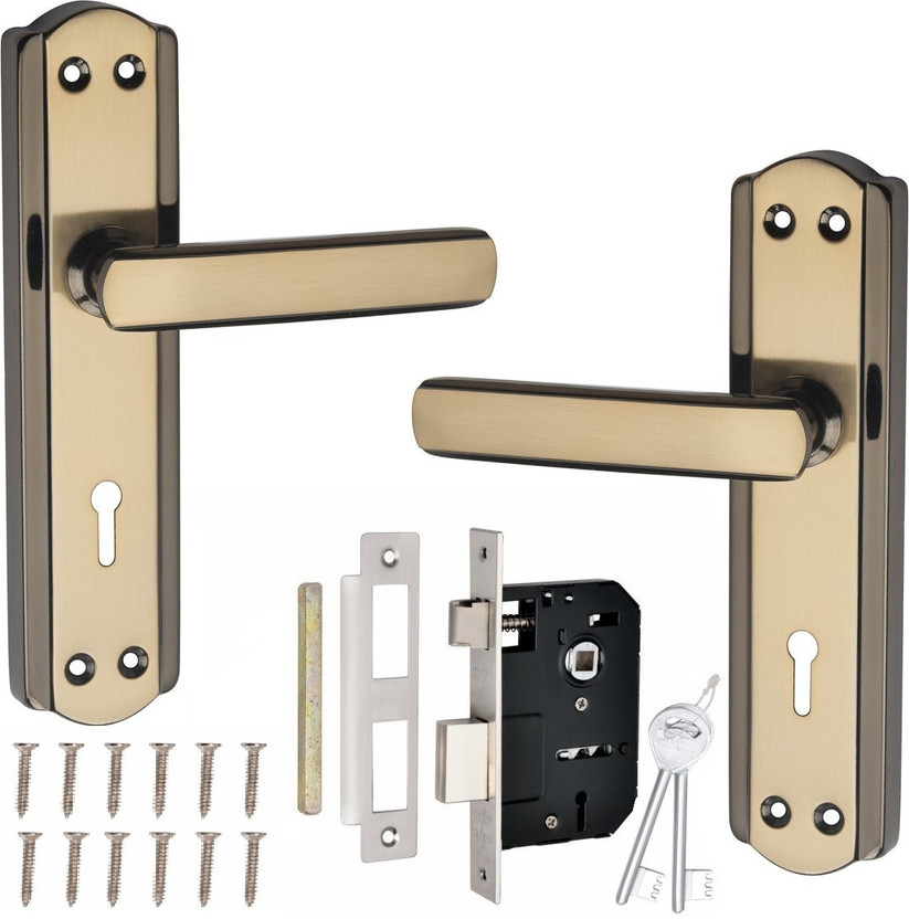 ProHard Iron Glossy Handlesets(Gold, Brown)