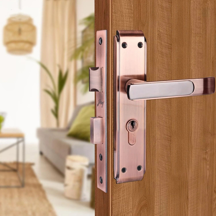 Godrej Locks Copper Metallic Handlesets(Pink)