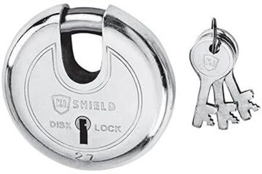 KISHIELD Stainless Steel Glossy Door levers(Steel)