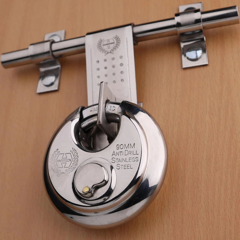 HARRISON Steel Chrome, Glossy Smart Lock(Silver)