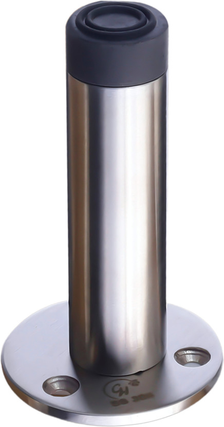 Gaurish Hardware GHDS-01 Durable Stainless Steel Door Silencer with 10-Year Guarantee Door Mounted Door Stopper(Silver)