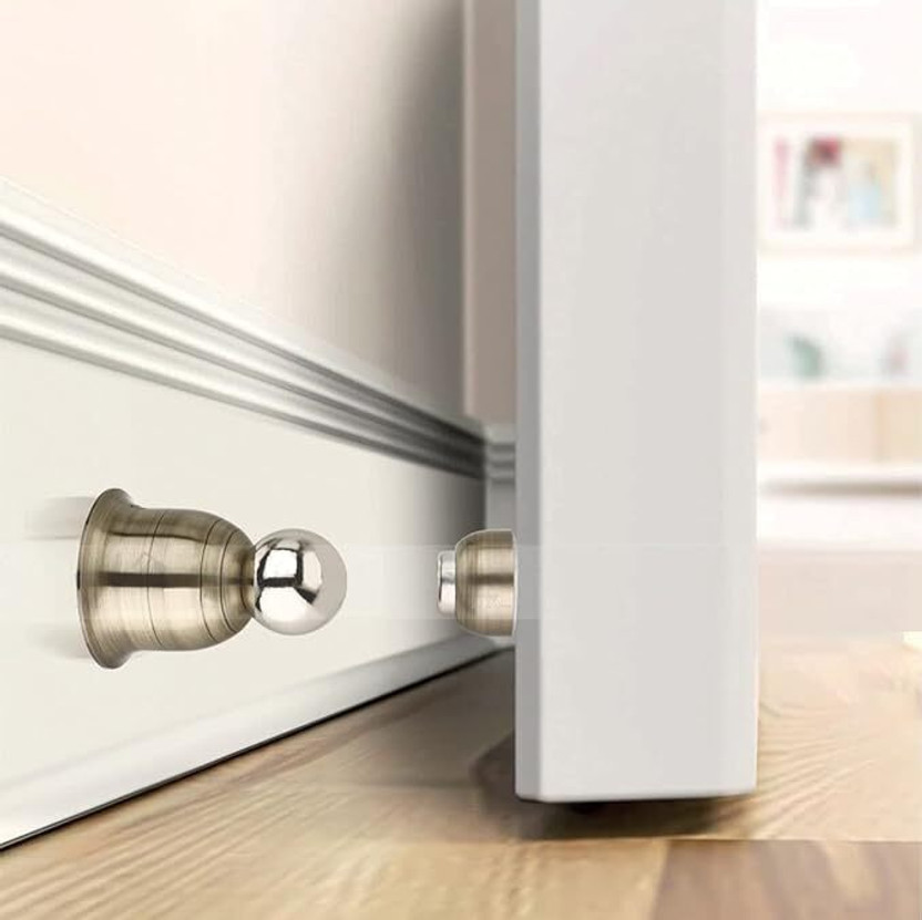 Elexa Elexa Hardware Antique Finish Magnetic Door Stopper | 3-Inch Heavy Duty Stainless Steel | Home & Office Door Blocker Floor Mounted Door Stopper(Brown) - Flipkart Deal