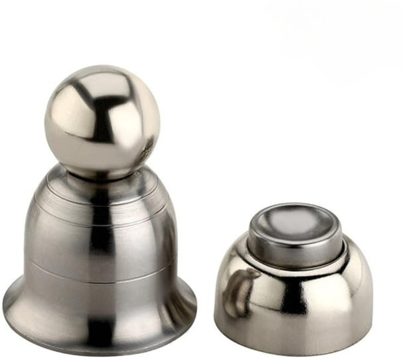 Elexa Elexa Hardware Silver Magnetic Door Stopper | 3-Inch Heavy Duty Stainless Steel | Home & Office Door Blocker Floor Mounted Door Stopper(Silver) - Flipkart Deal
