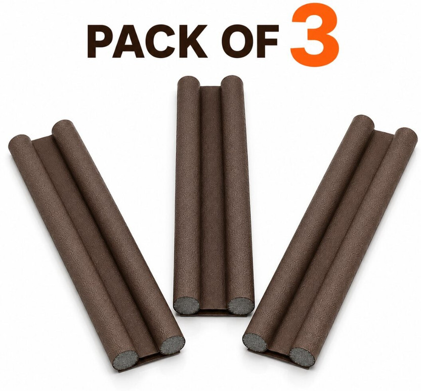 dealoma dealoma Door Insulation Strip 39 Inches Fits Most Doors Pack of 3 40 Adds comfort to living spaces effectively Door Mounted Door Stopper(Brown) - Flipkart Deal