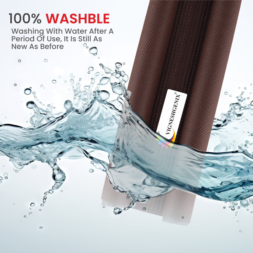 VIGSHRISE Door Closer Bottom Sealing Strip (42 INCH, Pack 4) Door Closer Bottom Sealing Strip (48 INCH, Pack 4) Floor Mounted Door Stopper(Brown)