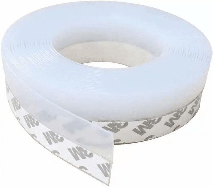 JEFFDRA JEFFDRA SDFGD34542 Self Adhesive Silicone Door Seal Strips, Windproof Door Door Mounted Door Stopper(White) - Flipkart Deal