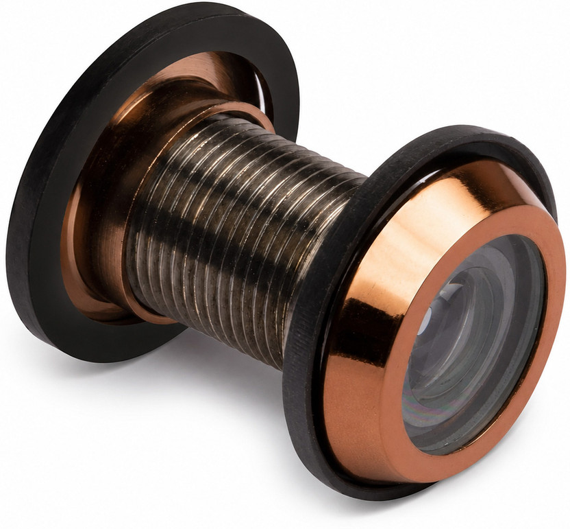 Impulse by Plantex Brass Door Scope Door Viewer(180 degree)