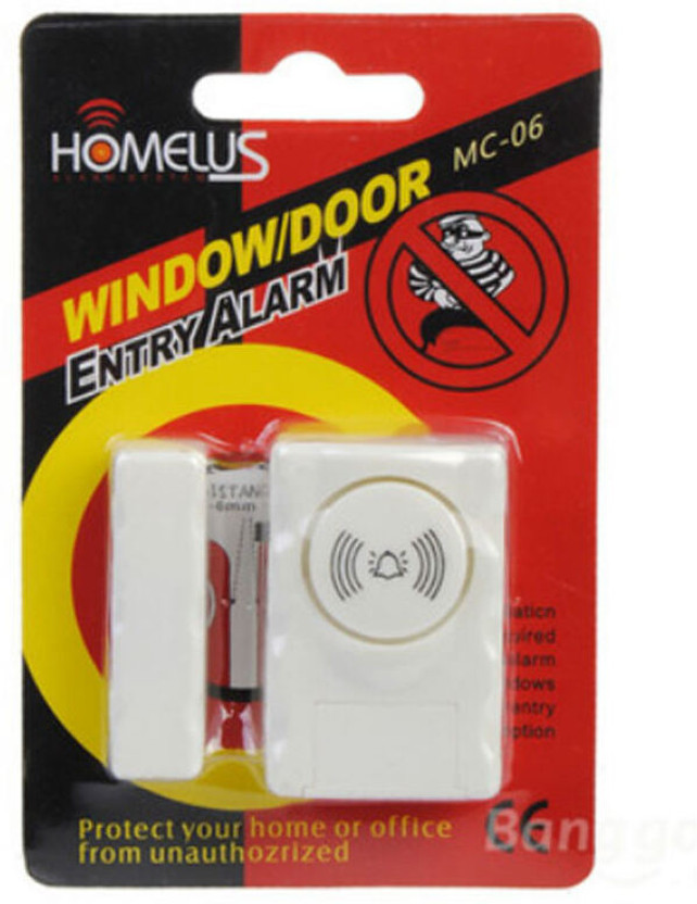 Mantrazstore Door/Window Alarm, Magnetic Wireless Sensor Alarm for Home Security System Door & Window Door Window Alarm(105 db)