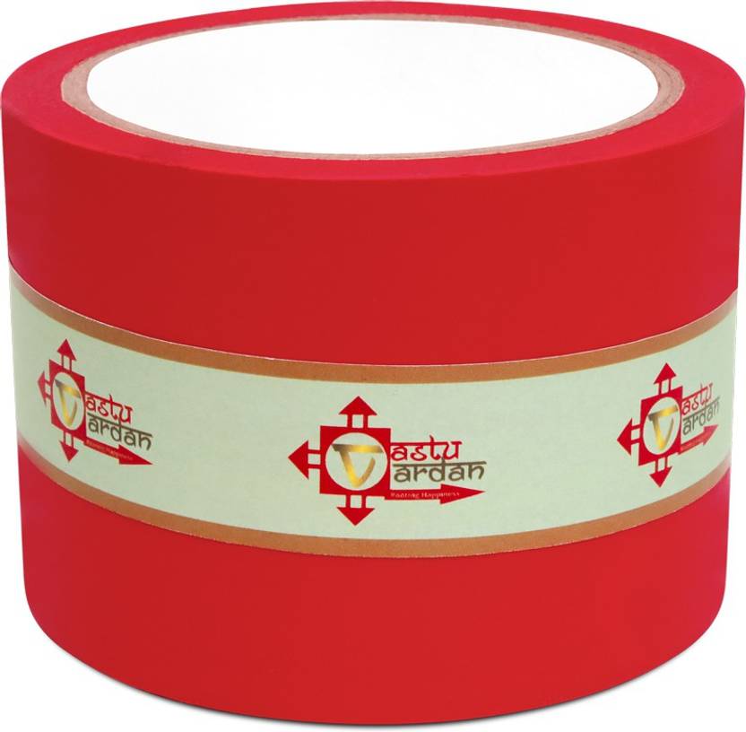 vastu vardan Vastu Tape For Toilet Correction And Vastu Remedy ( Color-Red , Pack of 01 ...