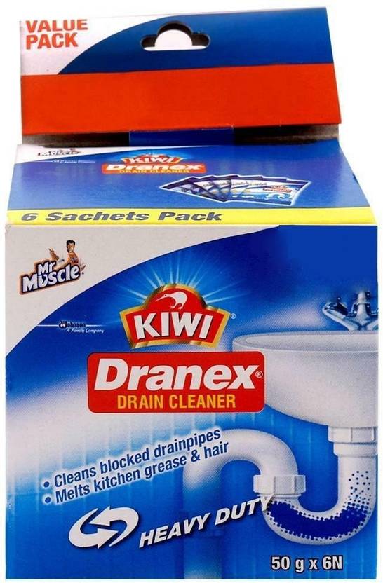 Kiwi Drainex cleaner pack of 6 Powder Drain Opener Price in India Buy