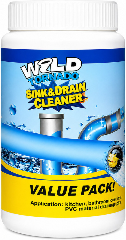 Vastriq Vastriq Drain Blockage Cleaner Powder Drain Opener(240 g, Pack of 2) - Flipkart Deal