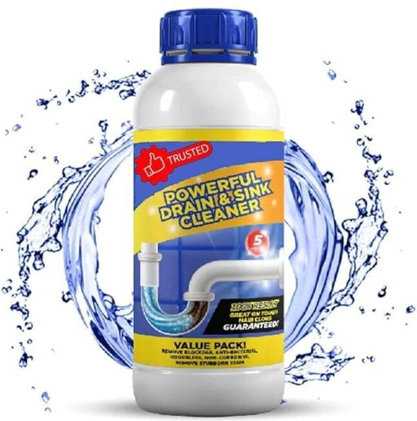 Meetiply Powerful Drain Blockage Cleaner Powder for Toilet Sink & Pipe Cleaning Powder Drain Opener(100 g)