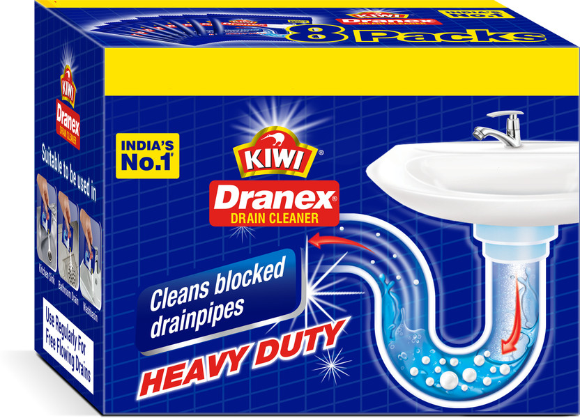 Kiwi Dranex Drain Cleaner Powder Drain Opener(400 g)
