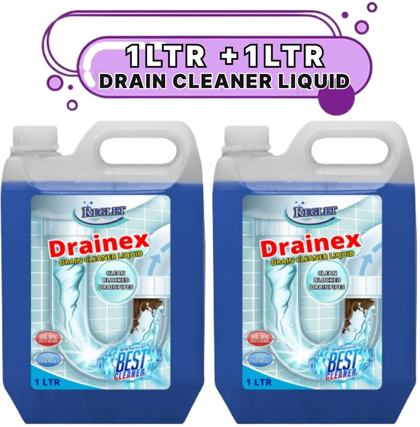 REGLET OPRENS DIRTY PIPES, FOR REMOVINGS, ALL DIRT DRAIN CLEANER Liquid Drain Opener(2 L, Pack of 2)