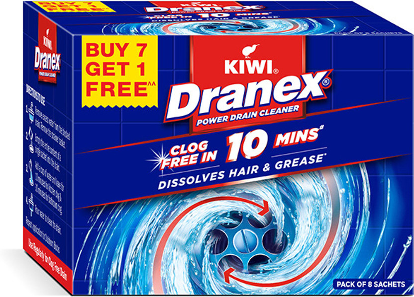 Kiwi Dranex Drain Cleaner Powder Drain Opener(400 g)