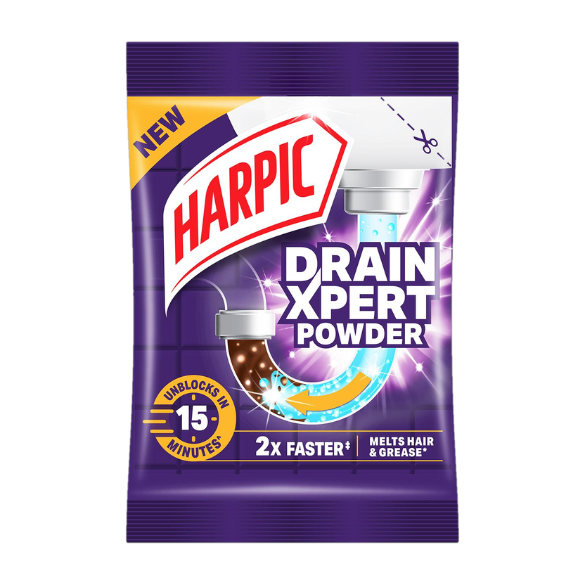 Harpic Drain Xpert Powder Drain Opener(45 g)