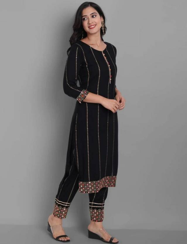 Ropeto7 Women Ethnic Dress Black Dress Buy Ropeto7 Women Ethnic Dress