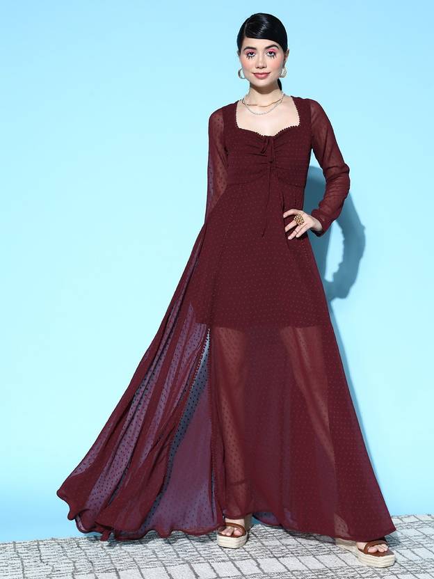 Berrylush Women Fit And Flare Maroon Dress Buy Berrylush Women Fit berrylush-women-fit-and-flare-maroon-dress-buy-berrylush-women-fit