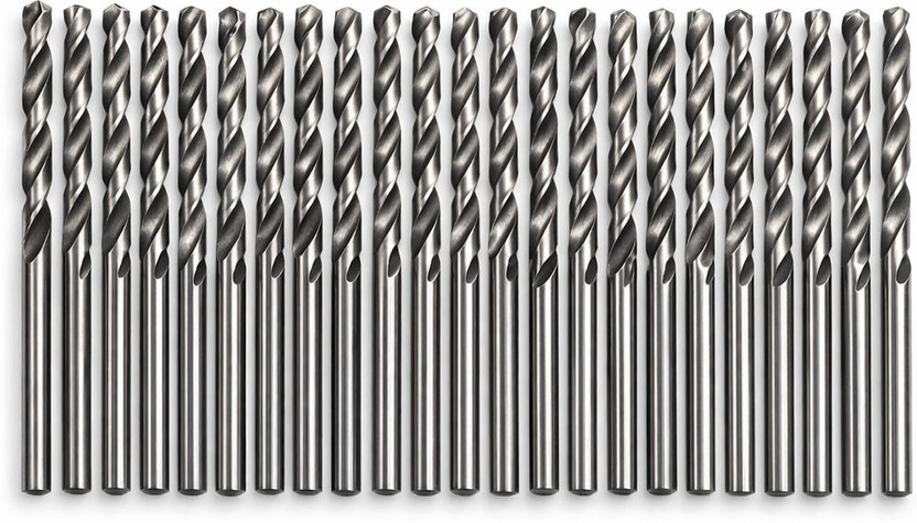 AASINN BIT1005 2.8mm HSS Twist Drill Bits Set (30 PCS) – Jobber Length Metal Drilling