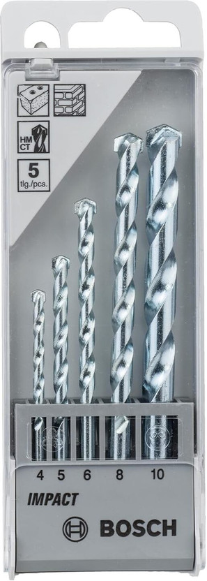 BOSCH 2608590090 5 pc masonry drill bit set