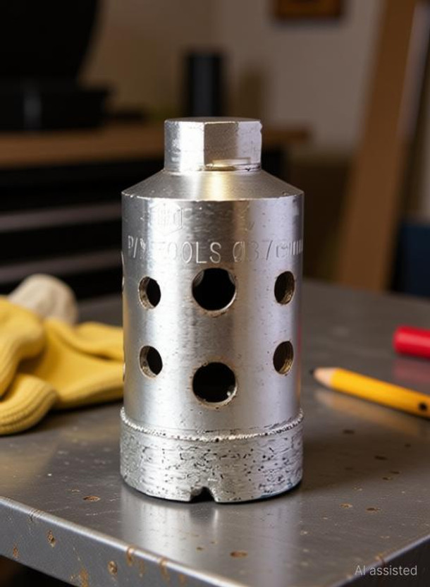 PMT 37 mm Diamond Core Drill for Making Hole in Granite, Marble & Concrete
