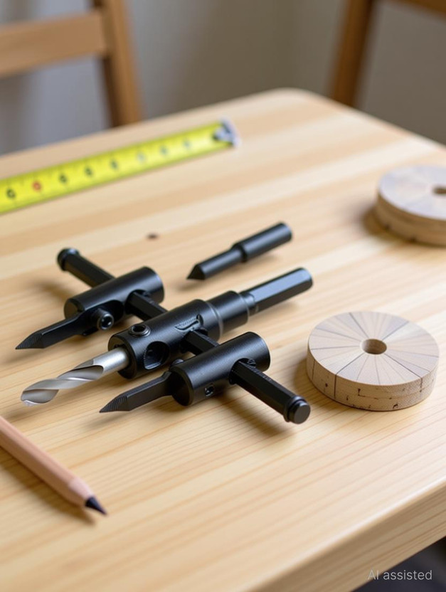 RSKKA RSKKA Adjustable Metal Wood Circle Cutter Kit Hole Saw Drill Bit DIY Tool 30-120mm CiRCLE Cutter - Flipkart Deal